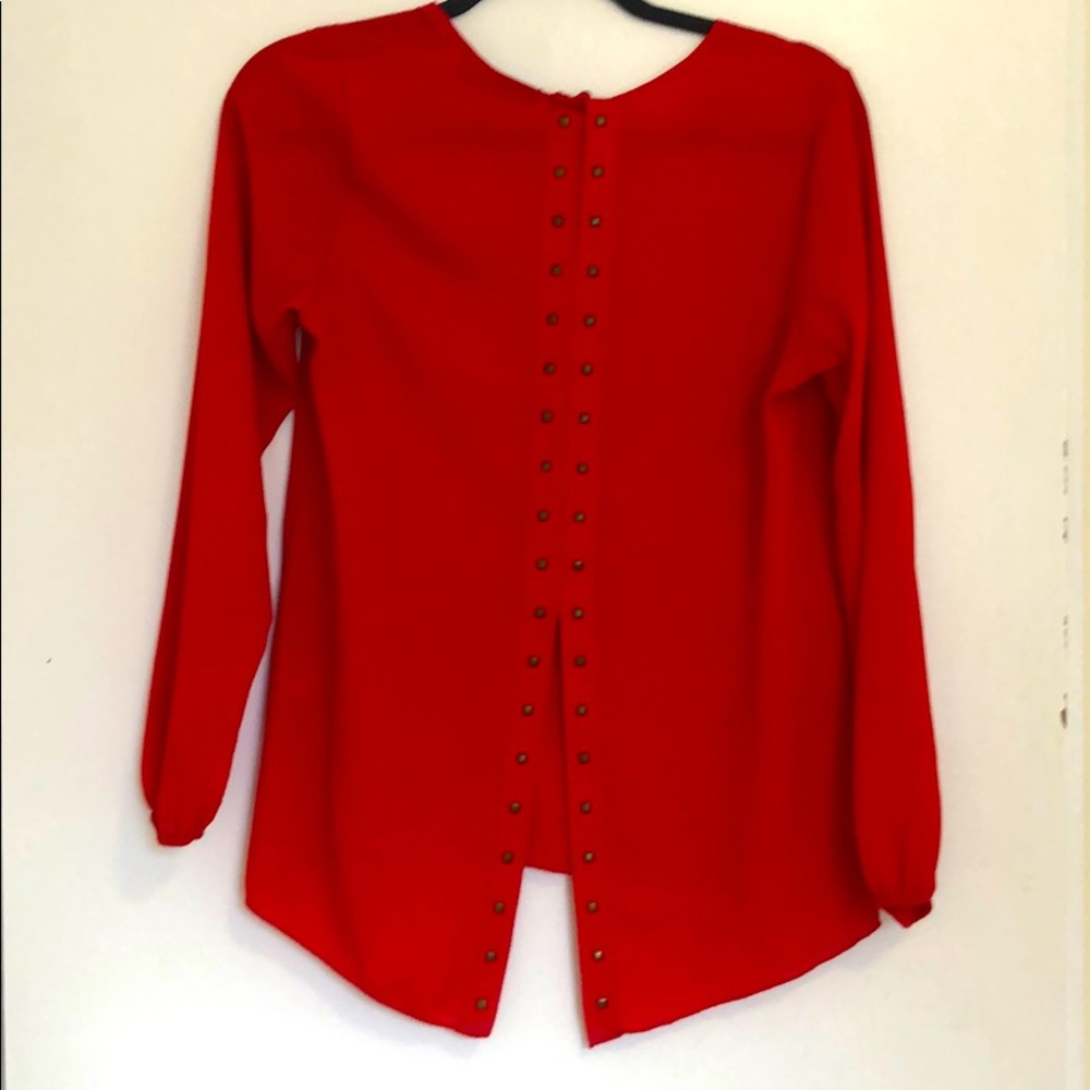 Open Back Blouse!